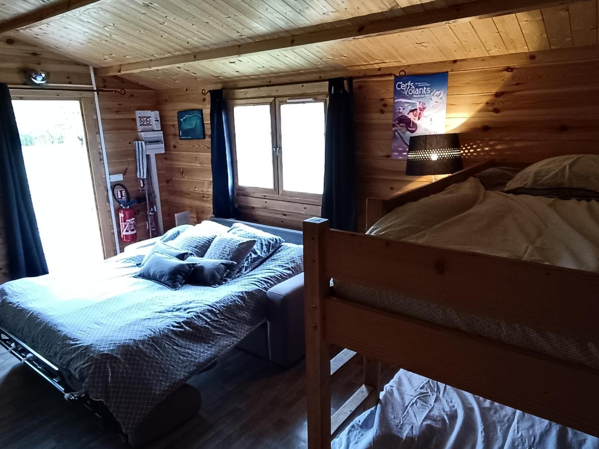 Gite Les Chalets Du Fliers Verton Meubles De Tourisme Classes 2 Etoiles Berck Kamer foto